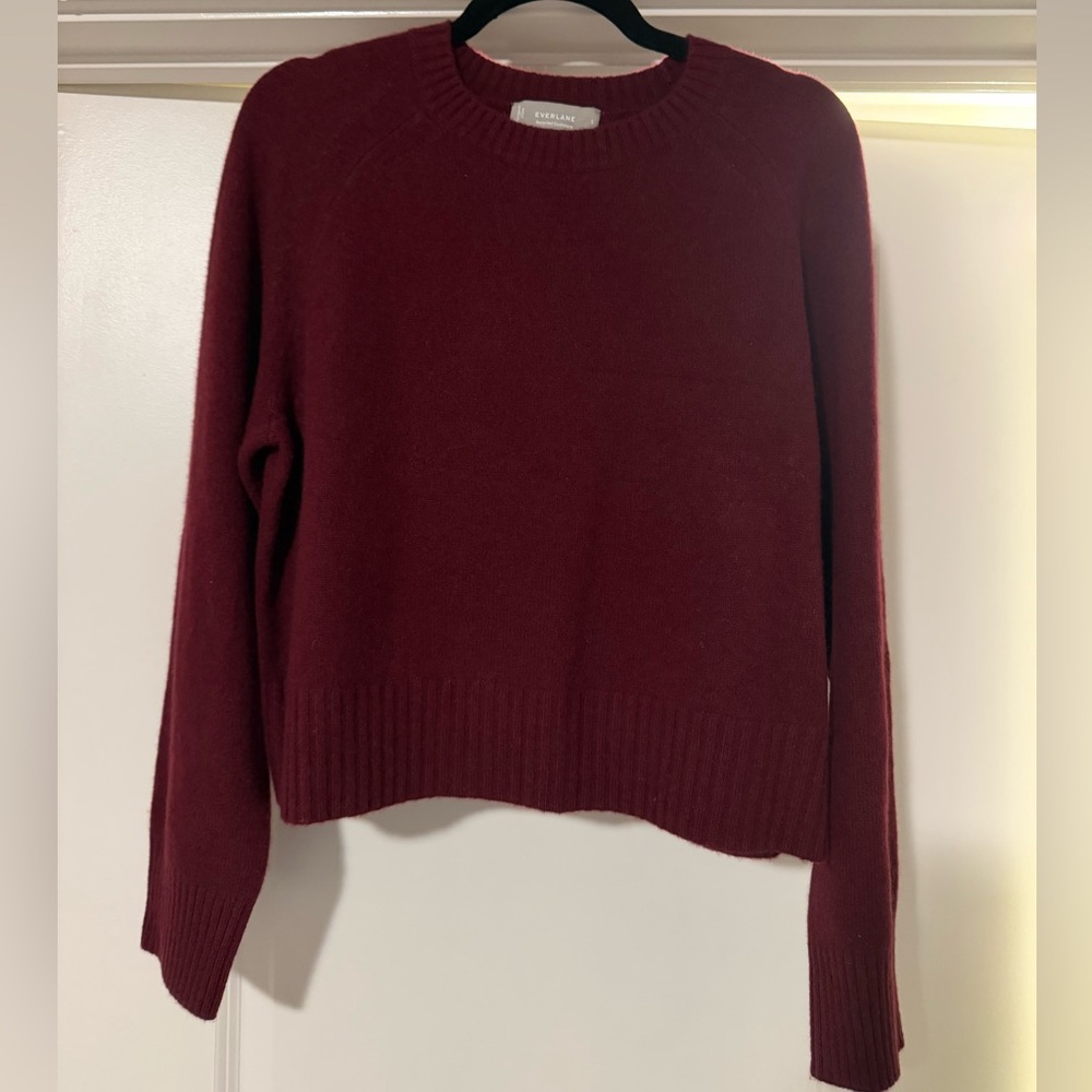 Everlane THE BOXY CREW IN CASHMERE